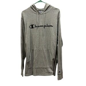 Champion long sleeve tee hoodie